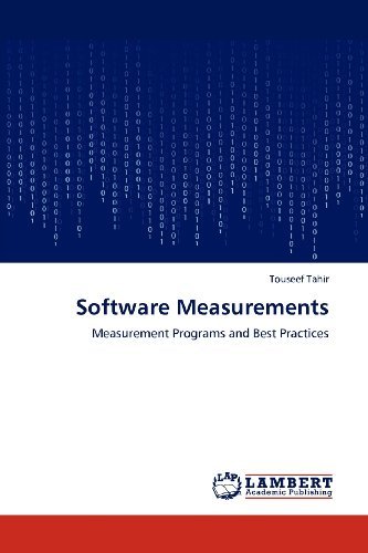 Cover for Touseef Tahir · Software Measurements: Measurement Programs and Best Practices (Paperback Bog) (2012)