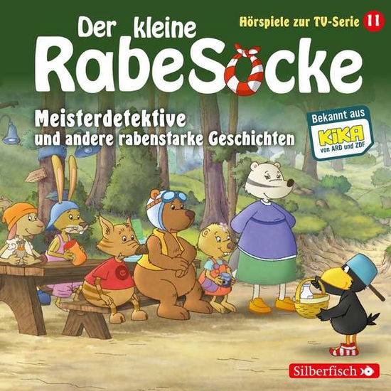 Cover for Audiobook · Der Kleine Rabe Socke.11 Meisterdetekt (Bok) (2017)