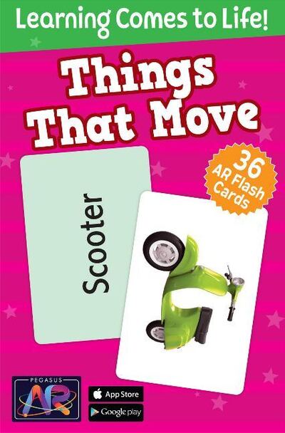 Cover for Pegasus · Things that Move (Flashcards) (2021)