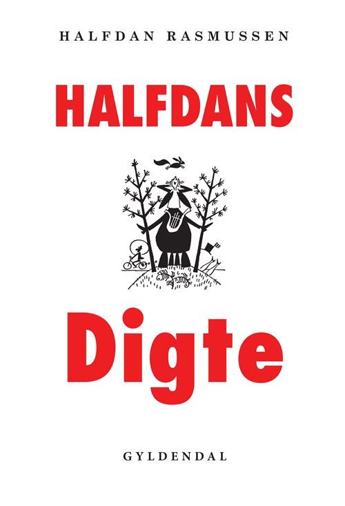 Cover for Halfdan Rasmussen · Halfdans digte (Bound Book) [5.º edición] (2022)