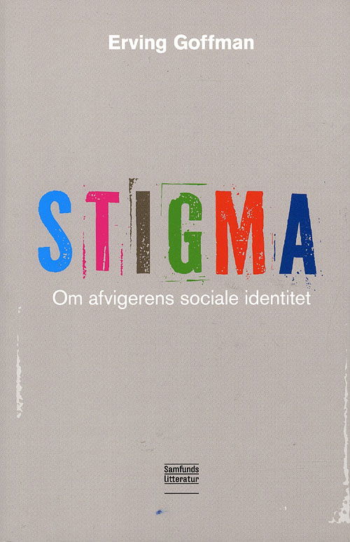 Cover for Erving Goffman · Stigma (Sewn Spine Book) [1. Painos] (2009)