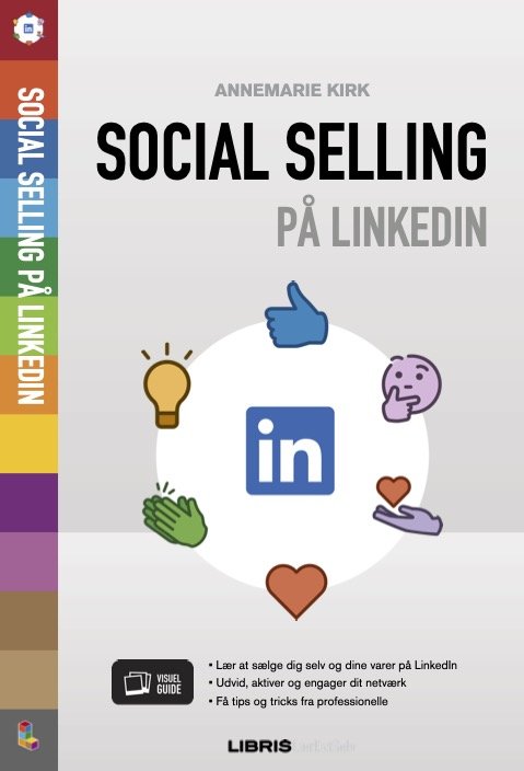 Cover for Annemarie Kirk · Social Selling på LinkedIn (Sewn Spine Book) [1.º edición] (2021)