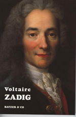 Cover for François de Voltaire; Voltaire · Klassikerbiblioteket: Zadig eller skæbnen (Sewn Spine Book) [1st edition] (2008)