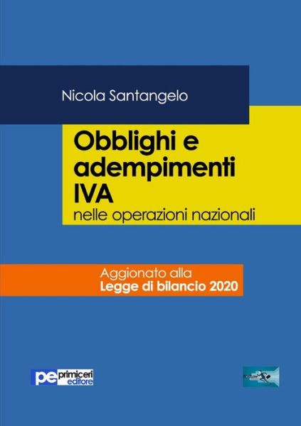 Cover for Nicola Santangelo · Obblighi e adempimenti IVA nelle operazioni nazionali (Paperback Book) (2020)