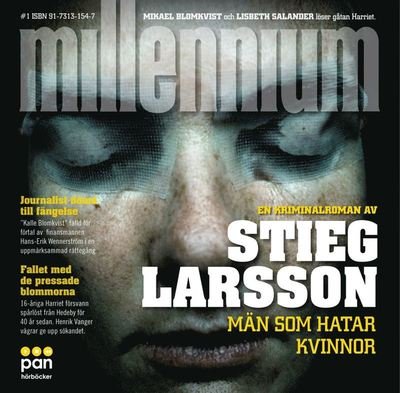 Cover for Stieg Larsson · Millennium: Män som hatar kvinnor (Lydbok (MP3)) (2007)