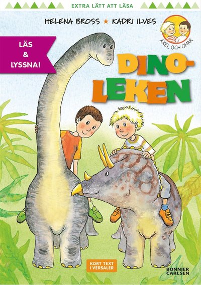 Cover for Helena Bross · Dinoleken (e-bok + ljud) (ePUB) (2023)