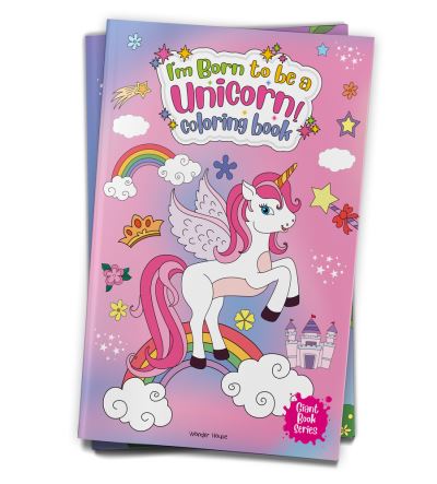 I Am Born to Be a Unicorn Coloring Book - Wonder House Books - Books - Prakash Book Depot - 9789390183586 - December 1, 2022