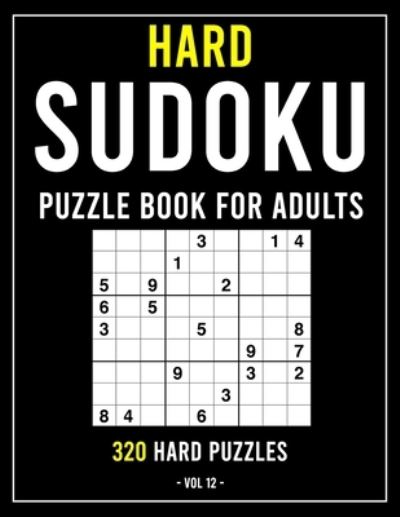 Cover for Agenda Book Edition · Hard Sudoku Puzzle Book for Adults (Paperback Book) (2020)