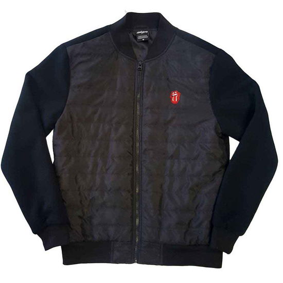 Cover for The Rolling Stones · The Rolling Stones Unisex Quilted Jacket: Classic Tongue (Klær)