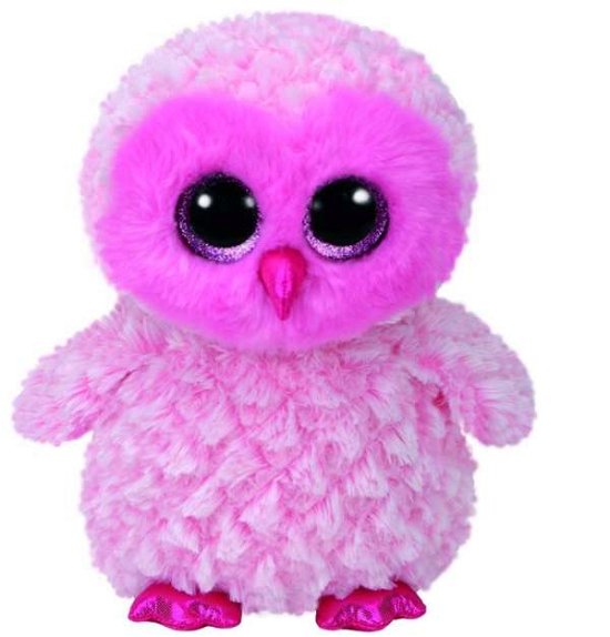 Cover for As Company · AS TY Beanie Boos - Twiggy Owl Plush White / Pink (40cm) (1607-36858) (MERCH)