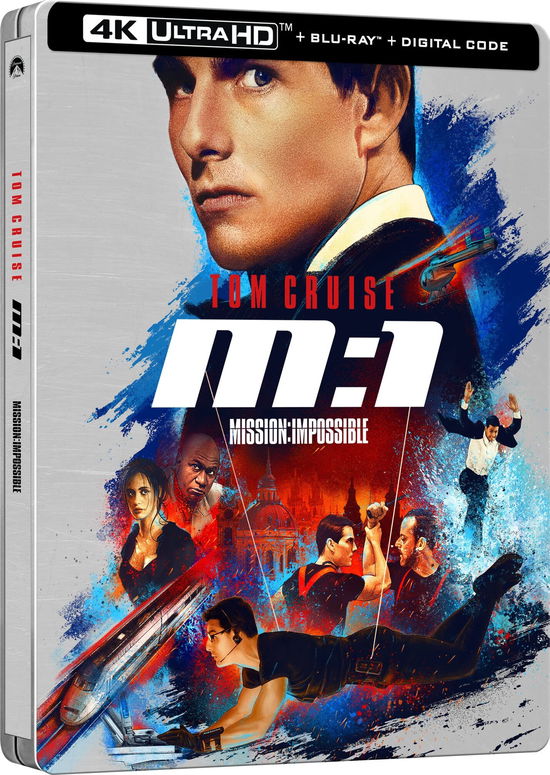 Cover for Mission: Impossible (4K UHD Blu-ray) [Steelbook edition] (2023)