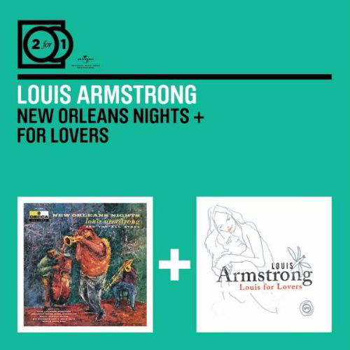 Cover for Louis Armstrong · New Orleans Nights / for Lovers (CD) (2014)