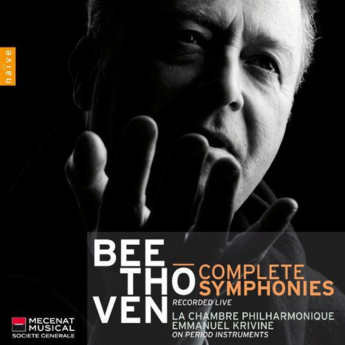 Complete Symphonies - La Chambre Philarmonique - Emmanuel Krivine - Ludwig Van Beethoven - Musiikki - Naive - 0822186052587 - maanantai 7. maaliskuuta 2011