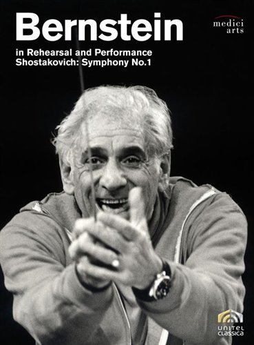 Cover for Schleswig-holstein Musik Festival Orchester · Bernstein - in Rehearsal and Performance (DVD) (2008)