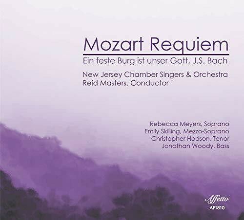 Cover for Bach,j.s. / New Jersey Chamber Singers / Meyers · Requiem 626 / Ein Feste Burg Ist Unser Gott 80 (CD) (2018)