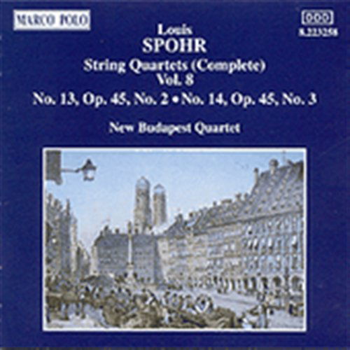 Cover for Neues Budapester Streichquart. · Sämtliche Streichquartette Vol.8 *s* (CD) (1993)