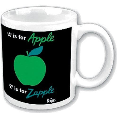 The Beatles Boxed Standard Mug: A is for Apple Z is for Zapple - The Beatles - Produtos - Apple Corps - Accessories - 5055295315587 - 25 de junho de 2014