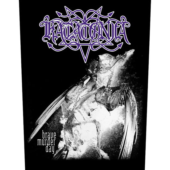 Katatonia Back Patch: Brave Murder Day - Katatonia - Merchandise - PHD - 5055339783587 - 19. August 2019