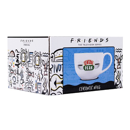 Friends - Central Perk Mug - Friends - Livros - LICENSED MERHANDISE - 5055453463587 - 24 de julho de 2023