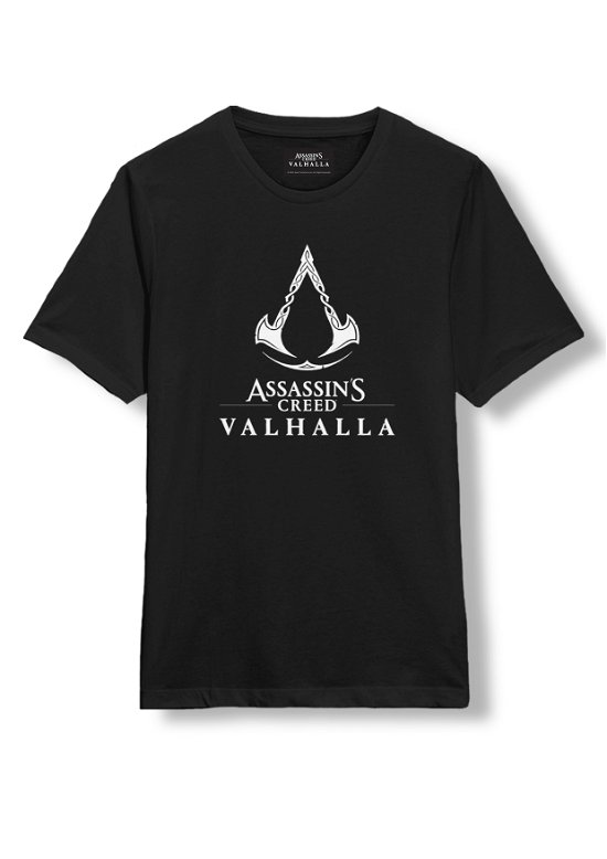 Assassin'S Creed Valhalla: Logo Black (T-Shirt Unisex Tg. XL) - Assassin Creed - Annen -  - 5056270481587 - 6. oktober 2020
