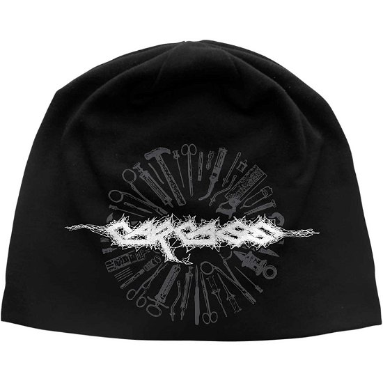 Cover for Carcass · Carcass Unisex Beanie Hat: Tools JD Print (Bekleidung)