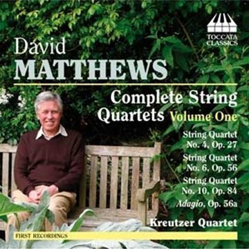 Cover for Matthews / Kreutzer Quartet · Complete String Quartets 1 (CD) (2010)