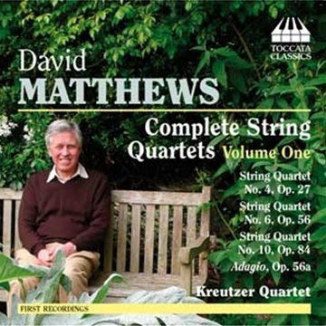 Cover for Matthews / Kreutzer Quartet · Complete String Quartets 1 (CD) (2010)