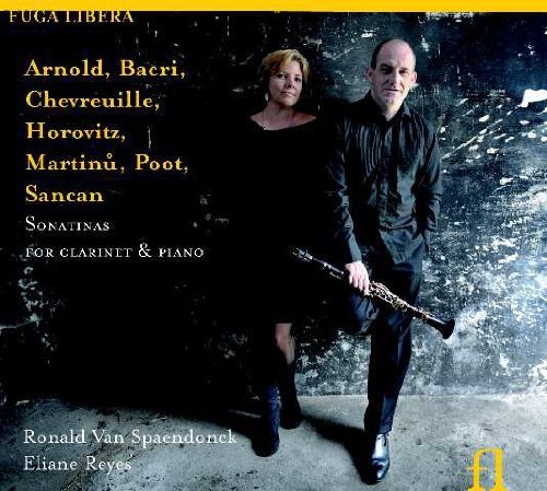 Cover for Van Spaendonck,ronald / Reyes,eliane · Sonatinas for Clarinet &amp; Piano (CD) [Digipak] (2010)