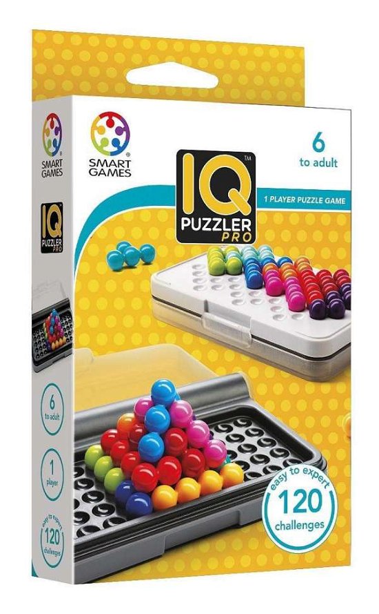 SmartGames  IQ Games IQ Puzzler Pro Boardgames - SmartGames  IQ Games IQ Puzzler Pro Boardgames - Lautapelit - Smart NV - 5414301518587 - perjantai 23. kesäkuuta 2017