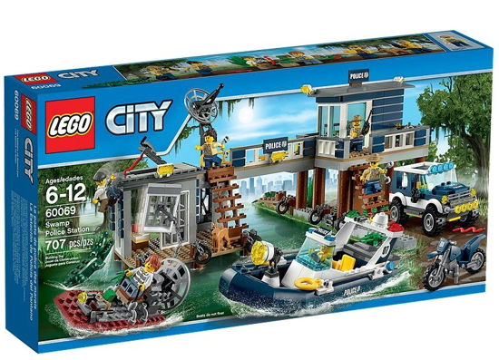 LEGO City - Swamp Police - Swamp Police Station - - No Manufacturer - - Merchandise -  - 5702015350587 - 