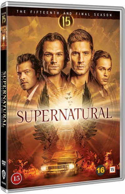 Cover for Supernatural · Supernatural - Sæson 15 (DVD) (2021)