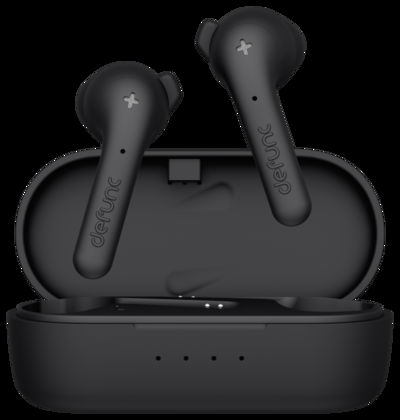 DeFunc TRUE BASIC Wireless Bluetooth Earbuds (Black) - Defunc - Audio & HiFi - Defunc - 7350080719587 - 