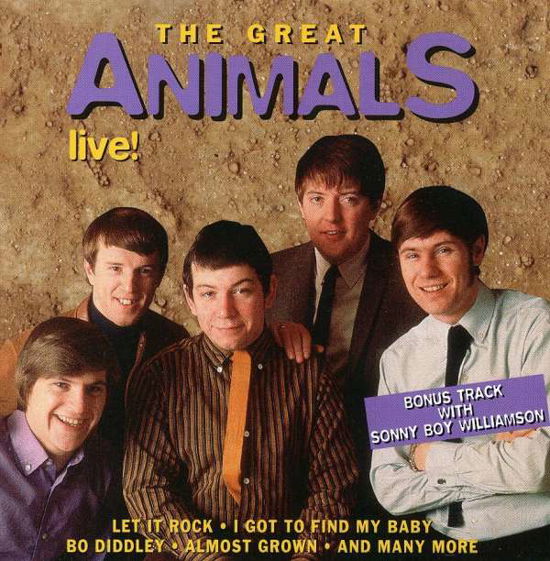 Cover for Animals · Animals - Great Animals Live (CD)