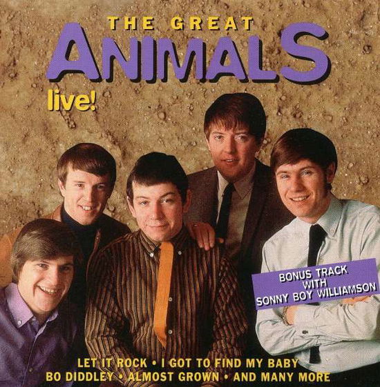 The Great Live 1963 - Animals - Musik - Blaricum - 8712177032587 - 