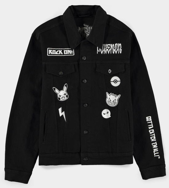 Cover for Pokemon · Rock On! - Men'S Jacket - S Summer Jacket M Black (Blu-ray)