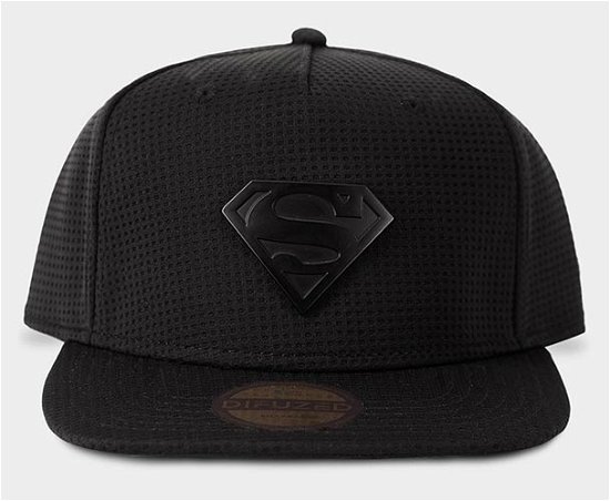 Dc Comics: Superman Novelty Cap Black (Cappellino) - Difuzed - Merchandise - DIFUZED - 8718526142587 - 5. juli 2023