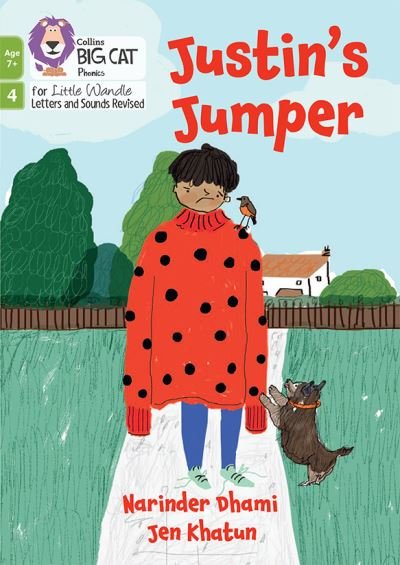 Cover for Narinder Dhami · Justin's Jumper: Phase 4 Set 1 - Big Cat Phonics for Little Wandle Letters and Sounds Revised – Age 7+ (Pocketbok) (2024)