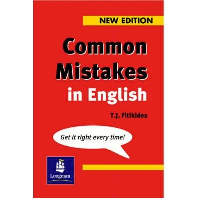 Cover for Acis Fitikides · Common Mistakes in English New Edition - Grammar Reference (Paperback Bog) [1 New edition] (2000)