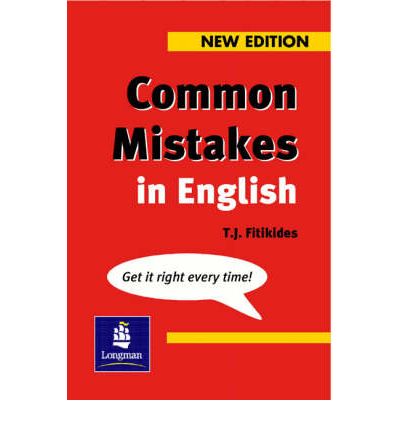 Cover for Acis Fitikides · Common Mistakes in English New Edition - Grammar Reference (Paperback Book) [1 New edition] (2000)