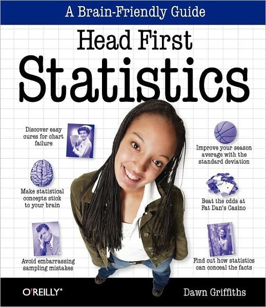 Cover for Dawn Griffiths · Head First Statistics (Paperback Book) (2008)