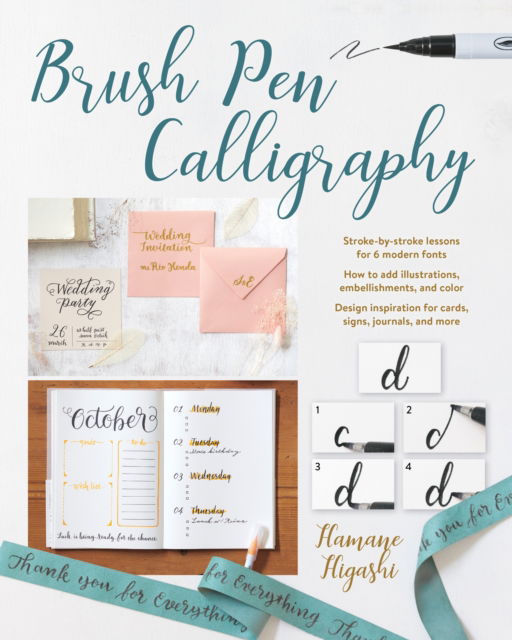 Cover for Hamane Higashi · Brush Pen Calligraphy (Paperback Bog) (2023)