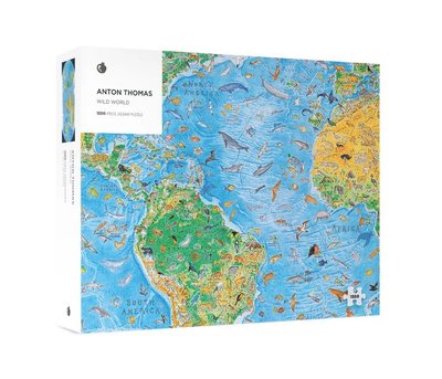 Cover for Anton Thomas: Wild World 1500 Piece Puzzle (Oracle cards) (2025)