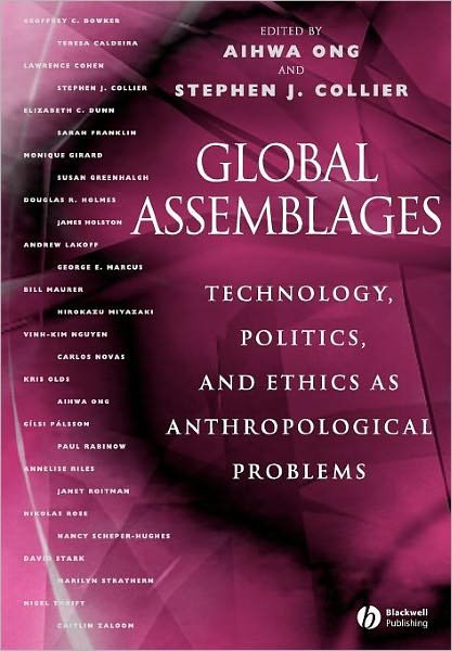 Cover for A Ong · Global Assemblages: Technology, Politics, and Ethics as Anthropological Problems (Pocketbok) (2004)