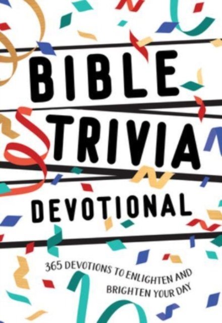 Cover for Broadstreet Publishing Group LLC · Bible Trivia Devotional: 365 Daily Devotional (Leather Book) (2023)