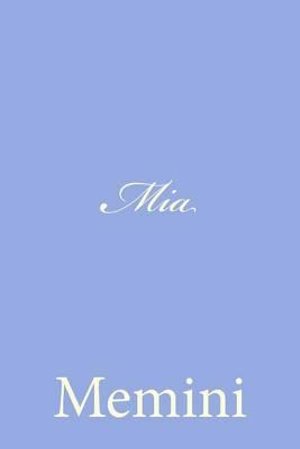Cover for Memini · Mia (Paperback Book) (2012)