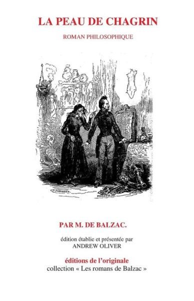 Cover for Honore De Balzac · La Peau De Chagrin: Roman Philosophique (Paperback Book) (2014)