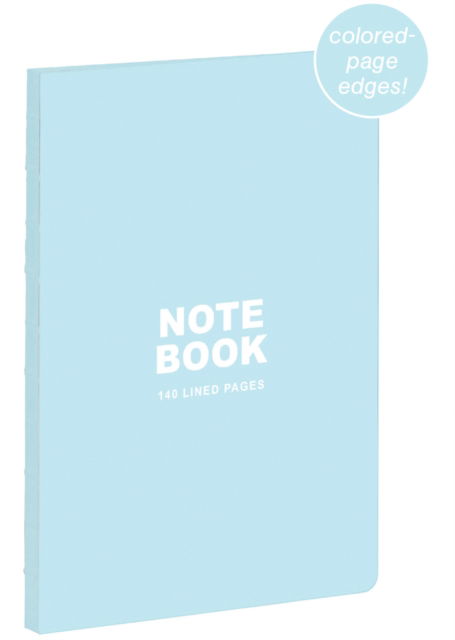 Pastel Blue A5 Notebook - A5 Notebook -  - Książki - teNeues Calendars & Stationery GmbH & Co - 9781623259587 - 4 marca 2025