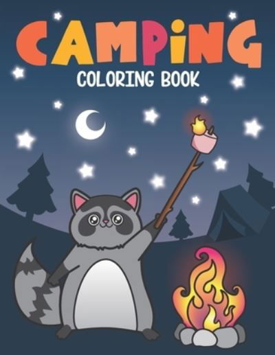 Cover for Nyx Spectrum · Camping Coloring Book (Paperback Book) (2019)