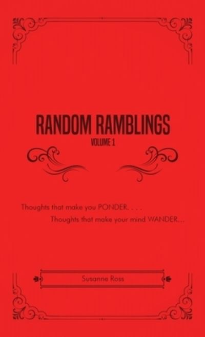 Cover for Susanne Ross · Random Ramblings (Hardcover Book) (2020)