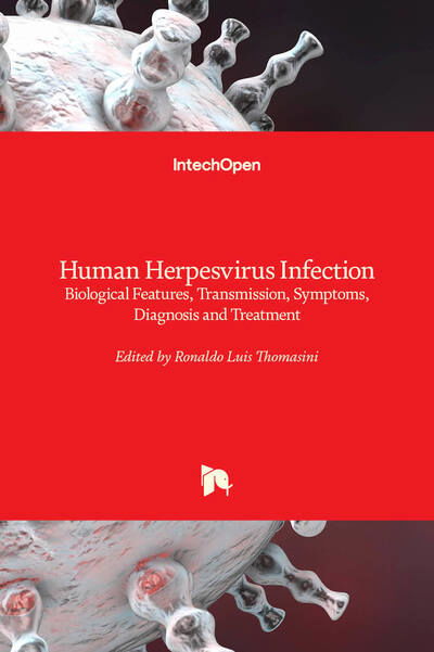 Cover for Ronaldo Luis Thomasini · Human Herpesvirus Infection: Biological Features, Transmission, Symptoms, Diagnosis and Treatment (Innbunden bok) (2020)